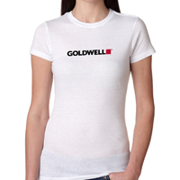 Goldwell Ladies Tee - White